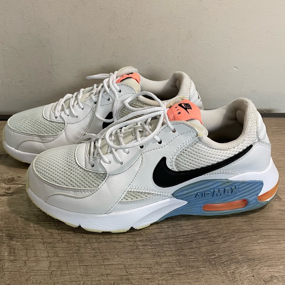 Women's NIKE AIR MAX EXCEE White ATHLETIC Shoes SNEAKERS  7.5